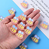 Transparent Acrylic Beads X-MACR-S374-06B-06-5