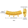Hollow Alloy Curved Tube Bails FIND-YW0002-19-4