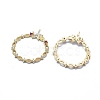 Brass Micro Pave Cubic Zirconia Peg Bails Pendants KK-F797-48G-2