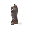 Natural Grey Agate Angel Figurine DJEW-N006-01A-25-2