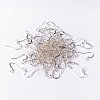 Brass French Earring Hooks KK-Q369-S-5