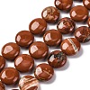 Natural Red Jasper Beads Strands G-C159-A05-01-1
