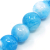 Natural Persian Jade Beads Strands G-D434-8mm-15-1