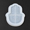 DIY Hamsa Hand Tray Plate Silicone Molds DIY-P070-E01-3