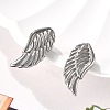 304 Stainless Steel Wing Clip-on Earrings EJEW-B116-04P-1