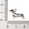 Tibetan Style Alloy Puppy Pendants TIBEP-20414-AS-NR-2
