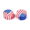 Independence Day Handmade Polymer Clay Beads CLAY-Q253-12B-2