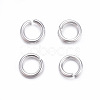 304 Stainless Steel Open Jump Rings X-STAS-E464-09J-S-2