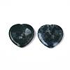 Natural Moss Agate Thumb Worry Stone G-N0325-01F-2