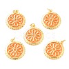 Real 18K Gold Plated Brass Pendants KK-L206-013G-07-1