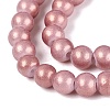 Baking Paint Glass Pearl Beads Strands DGLA-ZX001-05B-06-3