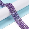 Natural Amethyst Beads Strands G-E194-01-2