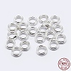 925 Sterling Silver Split Jump Rings STER-F036-01S-1x6mm-1