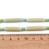 Handmade Lampwork Chevron Beads LAMP-Z019-01-23-3