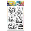 PVC Plastic Clear Stamps DIY-WH0618-0315-8