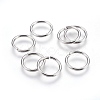 Tarnish Resistant 304 Stainless Steel Saw Cut Open Jump Rings STAS-P212-24P-02-1