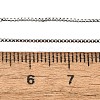 Brass Venetian Chain NJEW-E151-04P-4