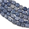 Natural Blue Aventurine Beads Strands GG-CBA787B-A17-3