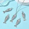 SHEGRACE Brass Micro Pave Cubic Zirconia Pendants XGRQ4G858-691P-4