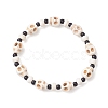 Synthetic Turquoise & Glass Seed Beads Bracelets BJEW-JB12170-03-2