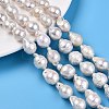 Natural Baroque Pearl Keshi Pearl Beads Strands PEAR-S019-02E-02-1