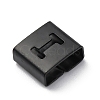Ion Plating(IP) 304 Stainless Steel Square Slide Charms STAS-L132-03I-B-2