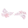 Transparent Plastic Pendants KY-N025-44B-2