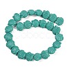 Synthetic Coral Dyed Carved Beads Strands CORA-K009-05B-03-4