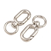 Zinc Alloy Swivel Clasps AL-CBAC079-15P-2