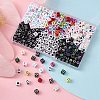 30Pcs 6 Colors Craft Acrylic Beads SACR-YW0001-60-5