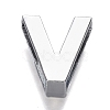 Alloy Letter Slide Charms RB-F034-01V-P-RS-2