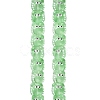 Transparent Glass Beads Strands LAMP-L078-010G-1