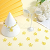 50Pcs Hollow Spray Painted Alloy Pendants FIND-SC0012-27A-4