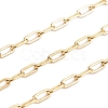 Ion Plating(IP) 304 Stainless Steel Paperclip Chains CHS-F010-01A-G-01-2