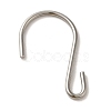 Non-Tarnish 304 Stainless Steel S-Hook Clasp LS-STAS-C085-03M-P-1