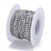 Tarnish Resistant 304 Stainless Steel Mother-Son Chains CHS-K001-32-3mm-6