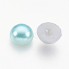 ABS Plastic Imitation Pearl Cabochons SACR-S738-10mm-M-2
