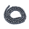 Terahertz Stone Beads Strands G-D0013-77B-2