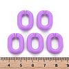 Opaque Acrylic Linking Rings MACR-S373-19B-A04-5