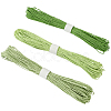 3 Bundles 3 Colors  Twisted Paper Cord DIY-CP0012-06A-1