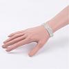 4 Row stretch Rhinestone Bracelet B115-4-2