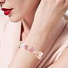 150 Pieces Random Rose Acrylic Beads Bear Pastel Spacer Beads Butterfly Loose Beads for Jewelry Keychain Phone Lanyard Making JX543I-7