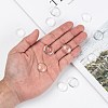 Transparent Glass Cabochons GGLA-R026-18mm-7