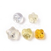 20 Pair 5 Style Heart & Half Round & Plum Blossom & Clover & Star Silicone Cover Ear Nuts SIL-XCP0001-08-2