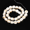 Handmade Gold & Silver Foil Glass Beads FOIL-N030-03A-01I-2
