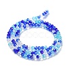 Glass Beads Strands EGLA-A034-M4mm-25-5