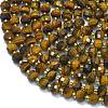 Natural Tiger Eye Beads Strands G-K389-E65-01-3