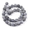 Natural Weathered Agate Beads Strands G-L534-04-10mm-3