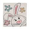 Easter Theme Linen Throw Pillow Covers AJEW-H146-01A-2