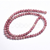 Natural Rhodonite Beads Strands G-I189-01-2